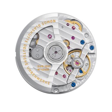 NOMOS Ludwig Neomatik 39 Doctors Without Borders automatic watch white dial black leather strap 38.5 mm 250.S2