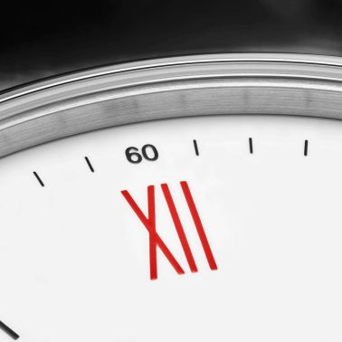 NOMOS Ludwig Neomatik Doctors Without Borders automatic watch white dial black leather strap 36 mm 282.S2