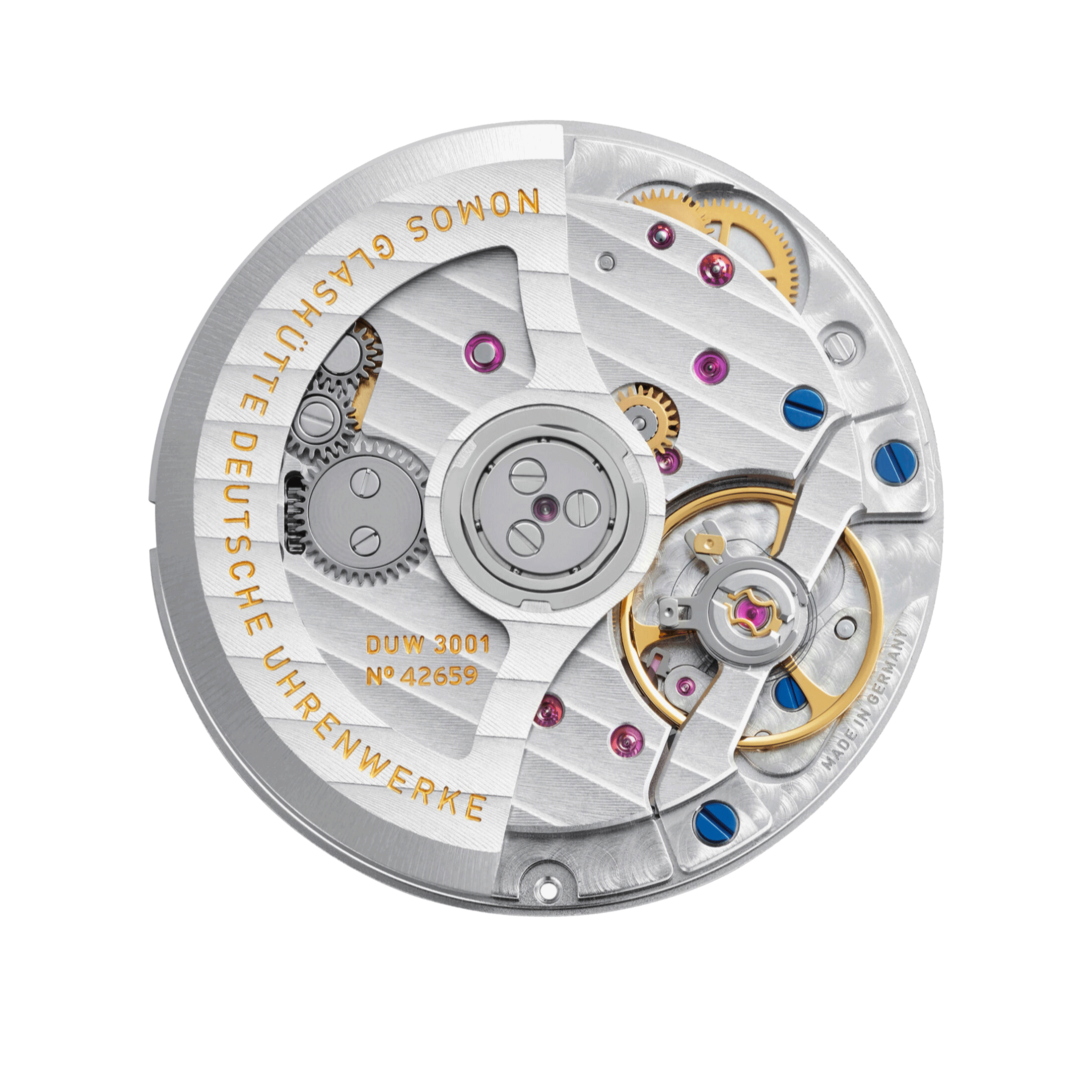 NOMOS Ludwig Neomatik Doctors Without Borders automatic watch white dial black leather strap 36 mm 282.S2