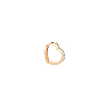 copy ofRepossi Antifer Heart SM earring in rose gold