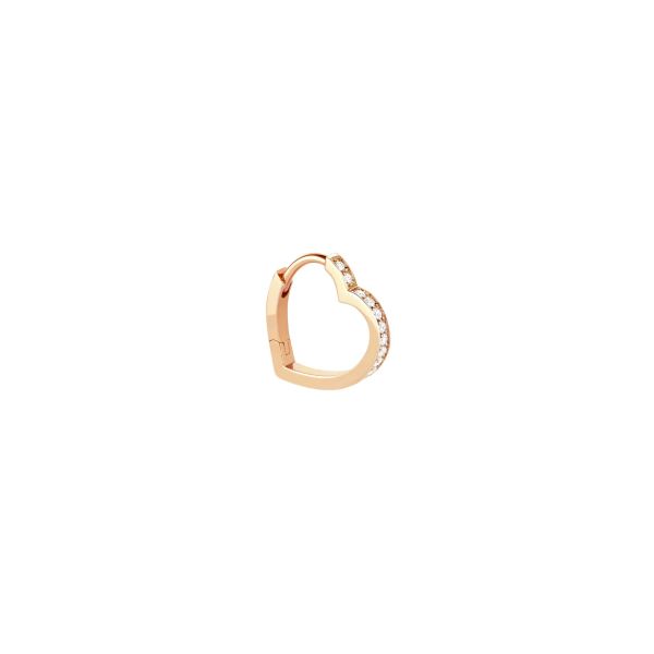 copy ofRepossi Antifer Heart SM earring in rose gold