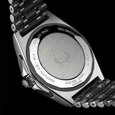 Breitling Chronomat GMT Six Nations Italy automatic watch blue dial steel bracelet 40 mm A323981C1C1A1