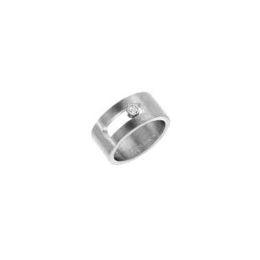 Bague Messika Move Titanium naturel diamant