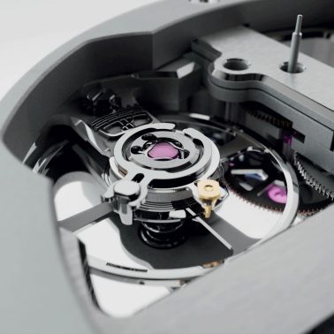 Montre Hublot Big Bang Meca-10 Titanium mécanique cadran squelette bracelet caoutchouc noir 42 mm 444.NX.1170.RX