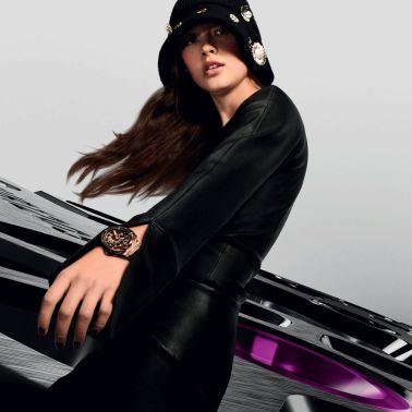 Hublot Big Bang Meca-10 King Gold mechanical watch skeleton dial black rubber strap 42 mm 444.OX.1180.RX