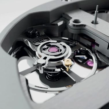 Hublot Big Bang Meca-10 Frosted Carbon mechanical watch skeleton dial black fabric strap 42 mm 444.QN.1170.NR