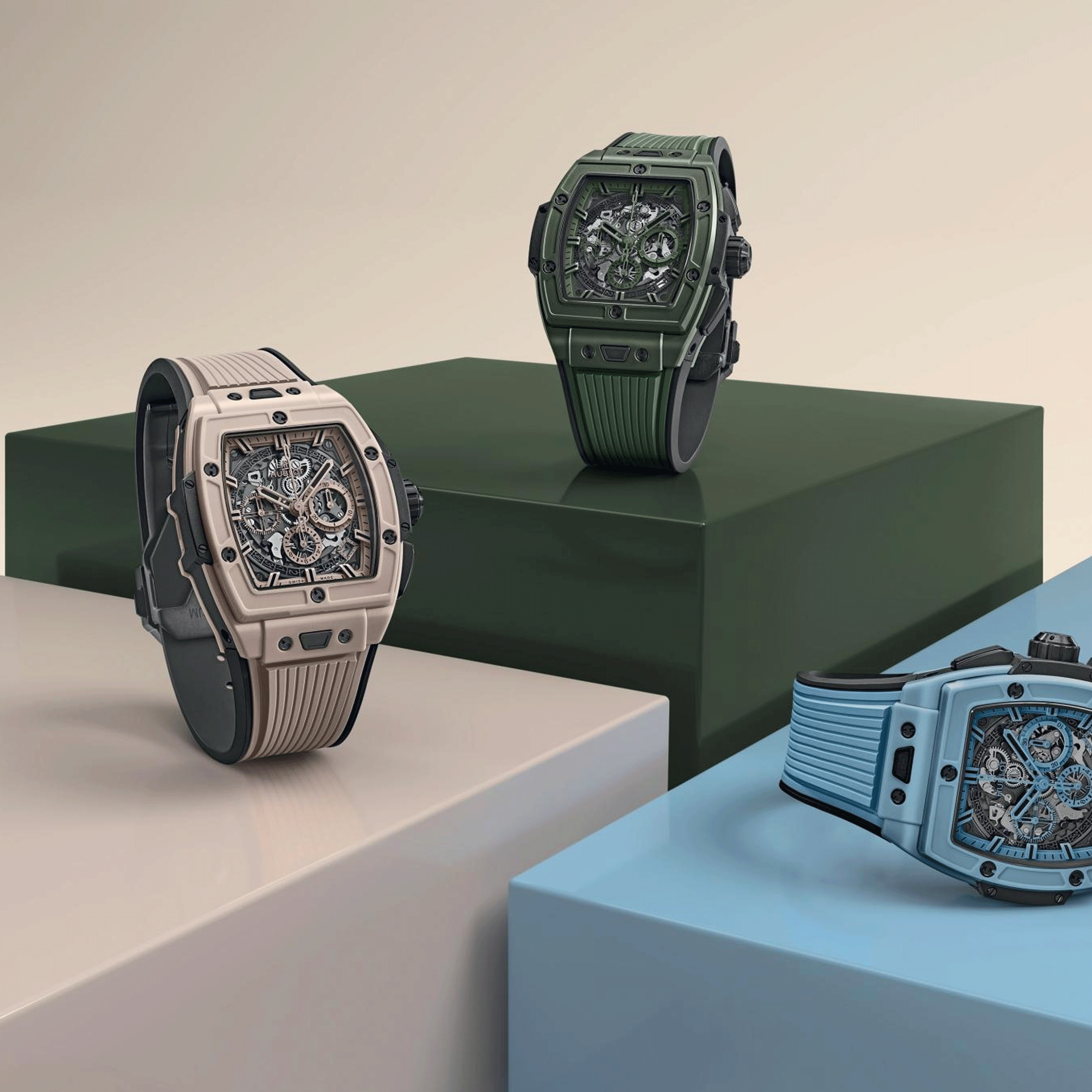 Hublot Spirit of Big Bang Beige Ceramic 42 mm 642.CZ.6110.RX