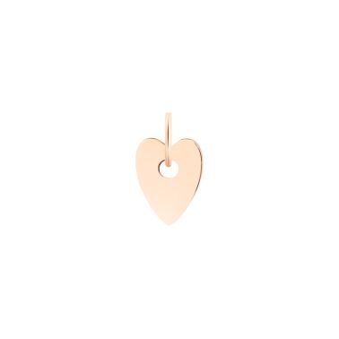 Ginette NY Mini angele charm pendant in rose gold