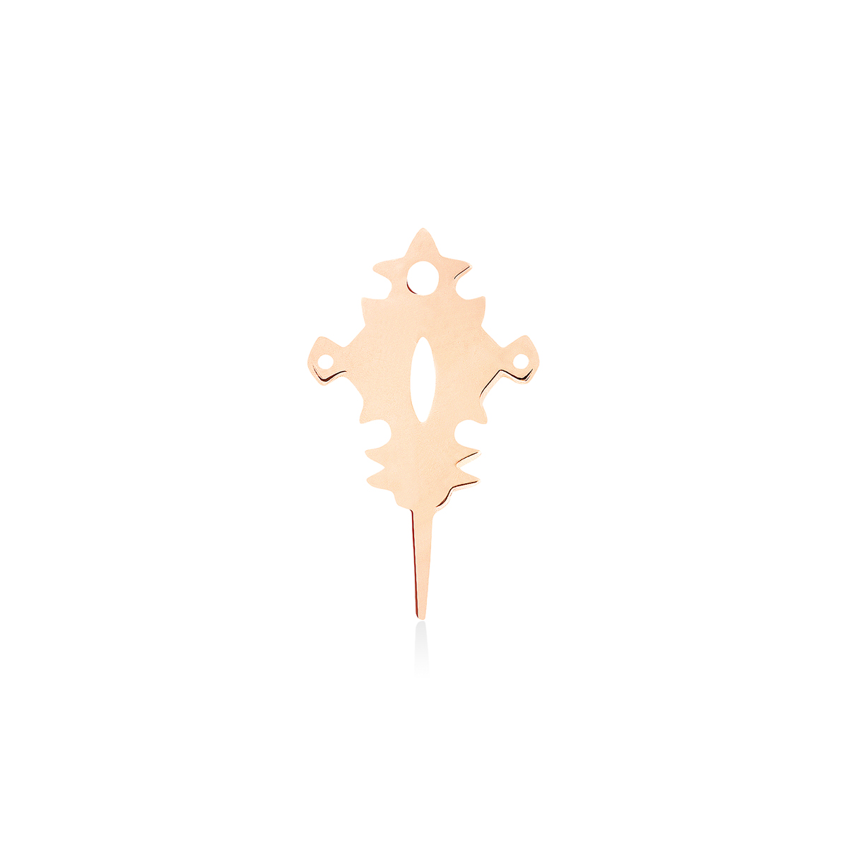 Pendant Ginette NY solo tanger stud in rose gold 