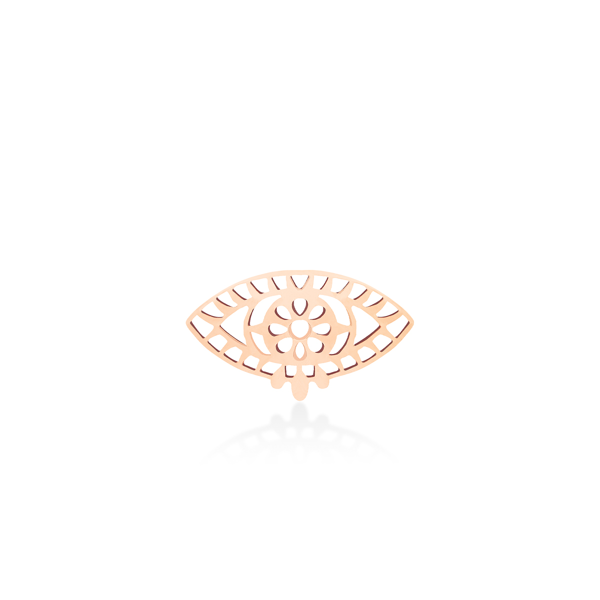 Pendant Ginette NY solo ajna stud in rose gold 