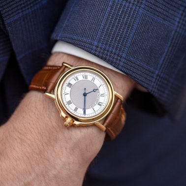 Breguet Marine 3400 yellow gold automatic 36 mm circa 1990