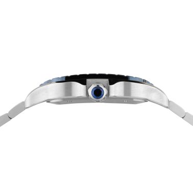 Cartier Santos Large Model "Blue Bezel" automatic 47,5 x 39,8 mm Full Set 2023