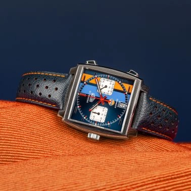 Montre TAG Heuer Monaco Gulf Calibre 11 automatique 39 mm Full Set 2020