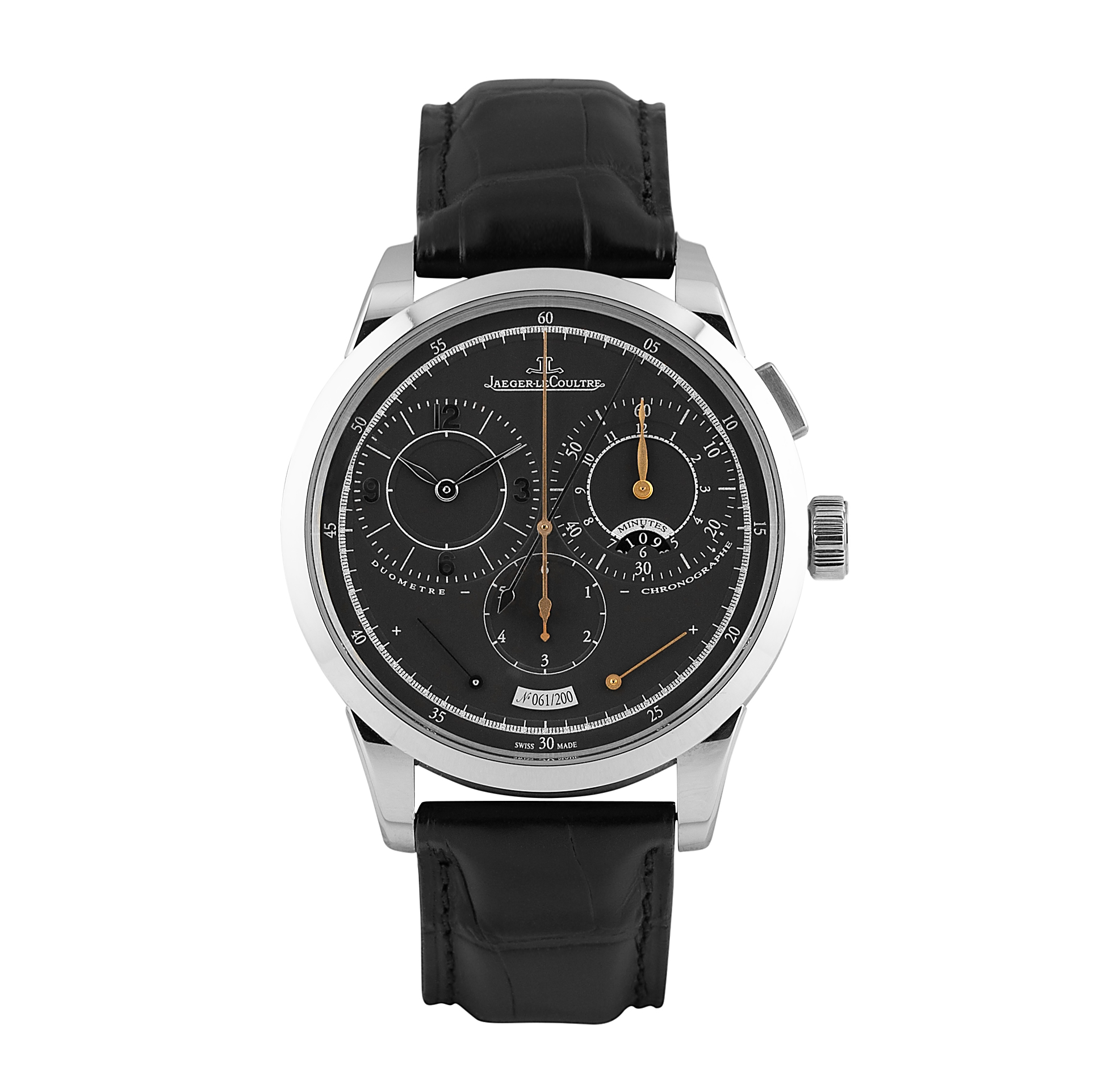 Montre Jaeger-LeCoultre Duomètre à Chronographe or blanc mécanique 42 mm Full Set 2011