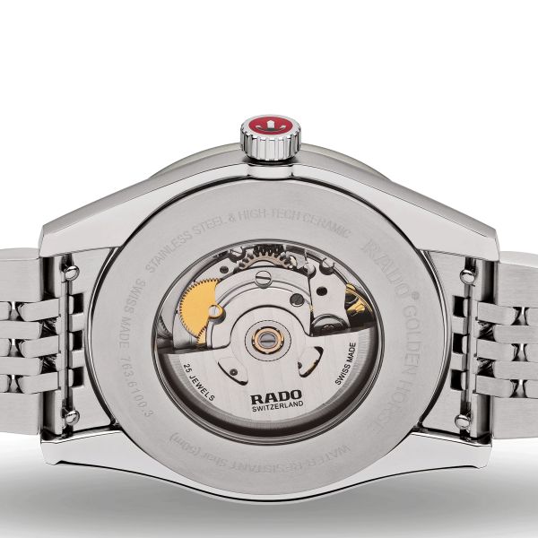 Rado HyperChrome Classic automatic watch blue dial steel bracelet 42 mm R33101203