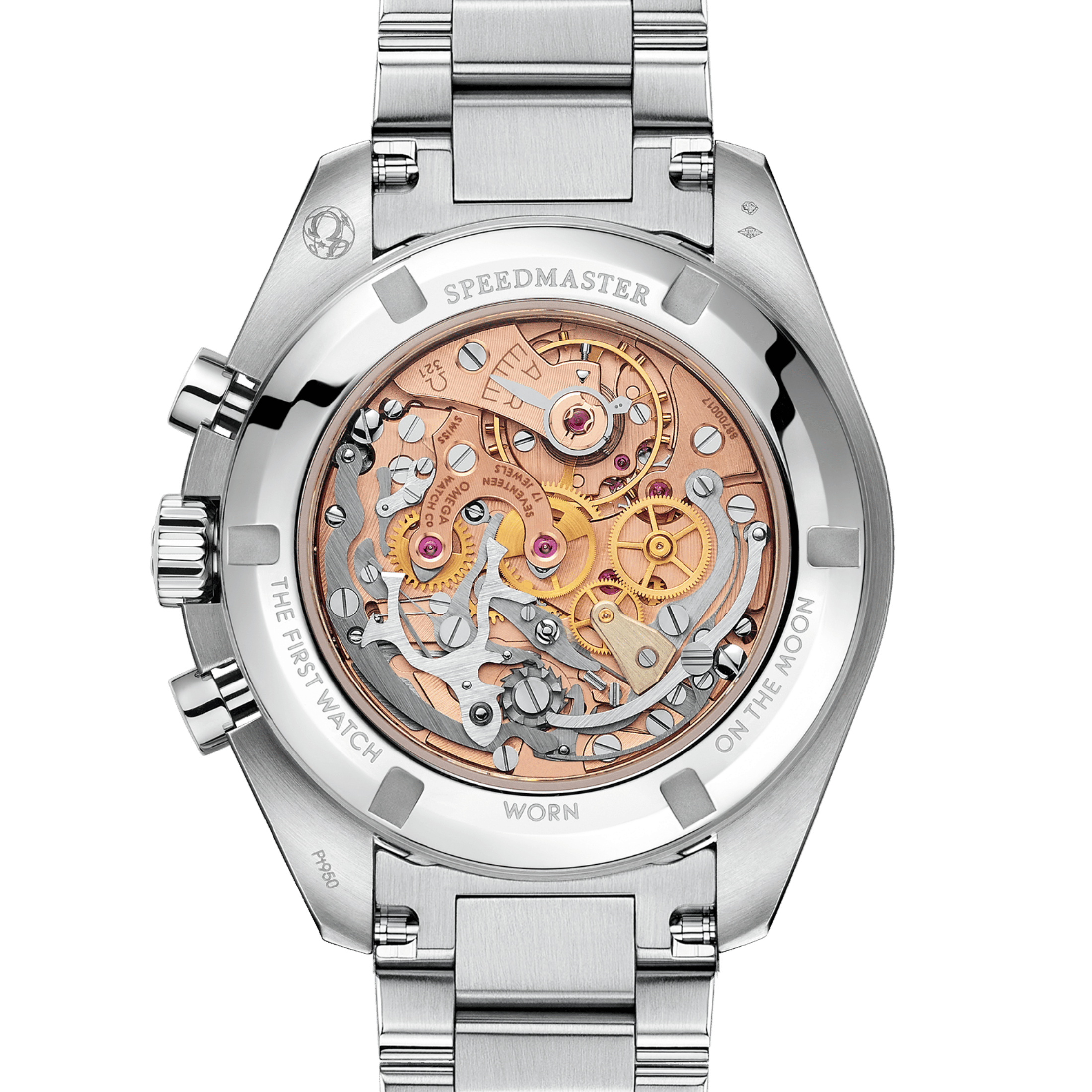 Montre Omega Speedmaster Moonwatch Professional Calibre 321 platine bracelet platine 42 mm