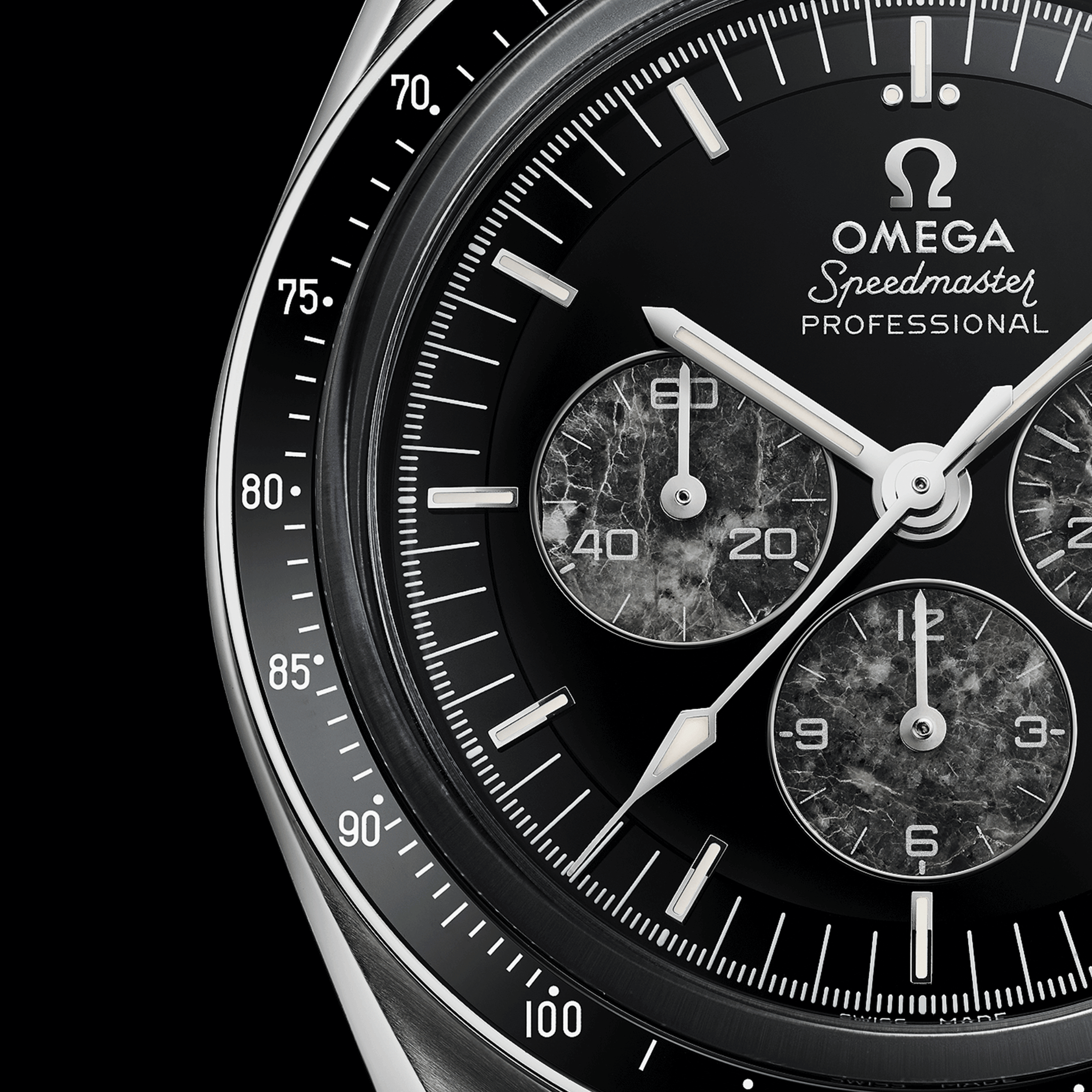 Montre Omega Speedmaster Moonwatch Professional Calibre 321 platine bracelet platine 42 mm