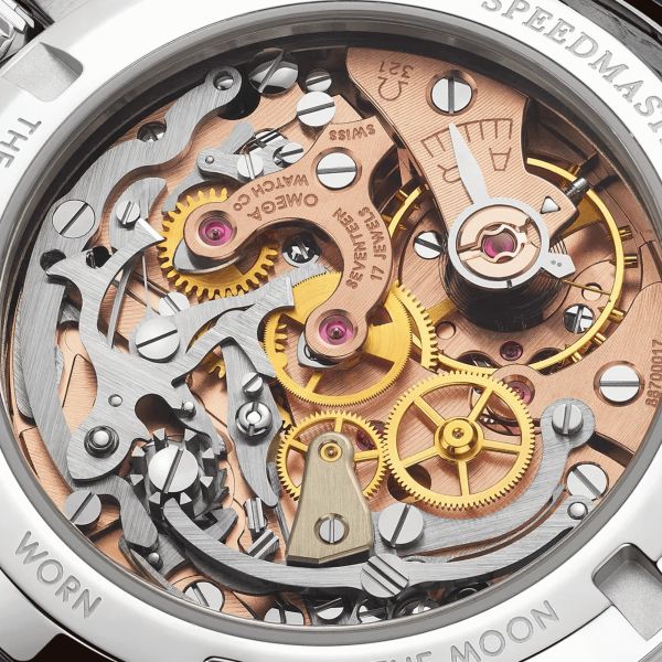 Omega Speedmaster Moonwatch Professional Caliber 321 platinum bracelet 42 mm