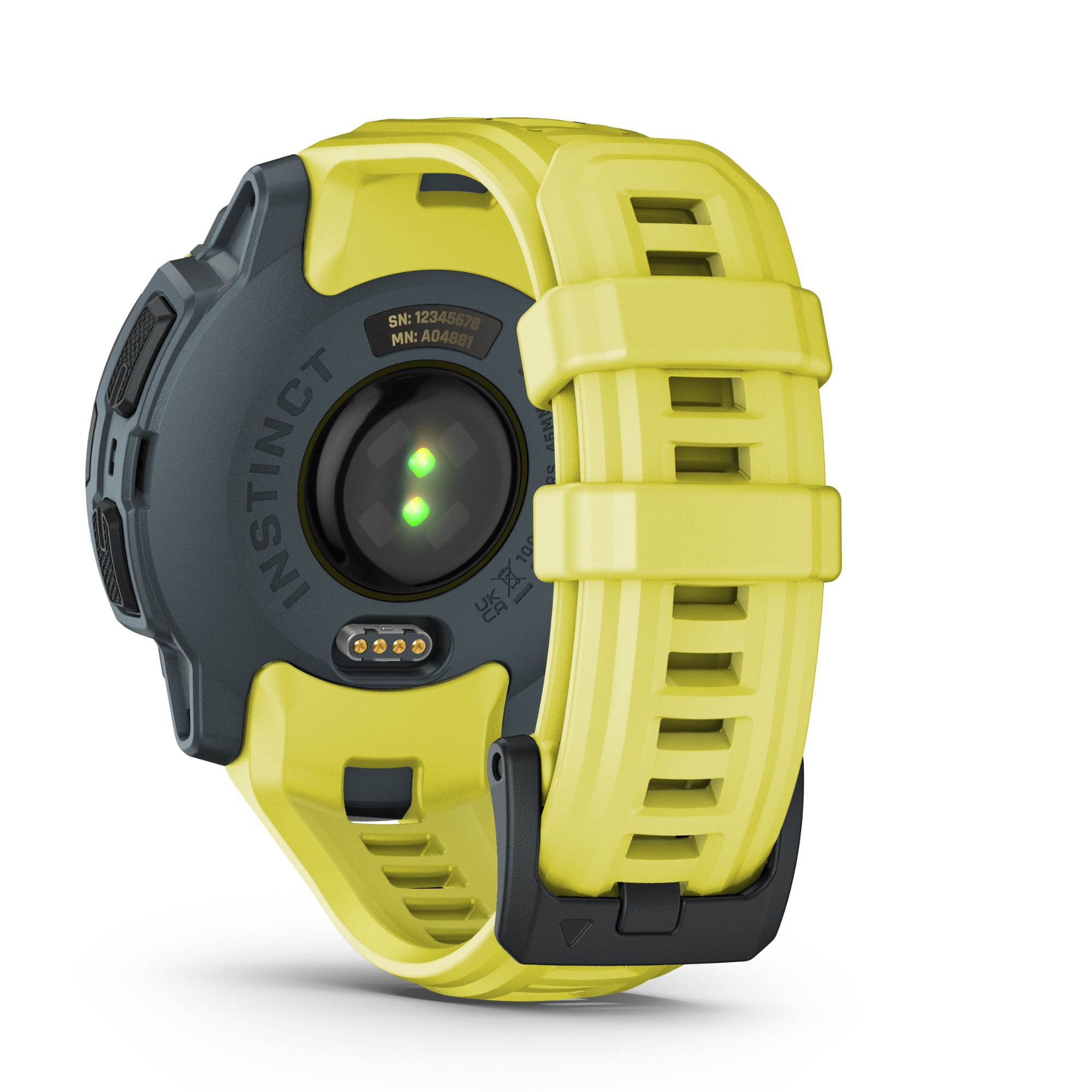 Garmin Instinct E Watch Lime Strap Limited Edition 45mm
