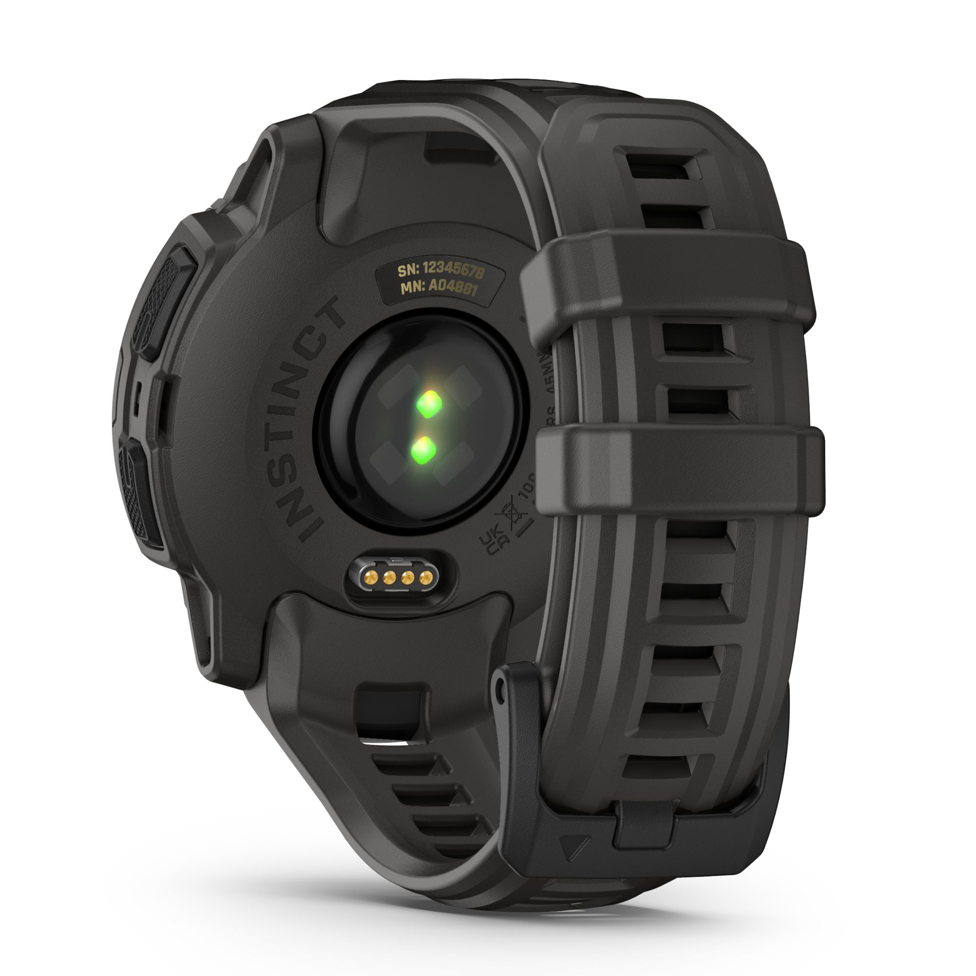 Garmin Instinct E Watch Charcoal Gray Strap 45mm