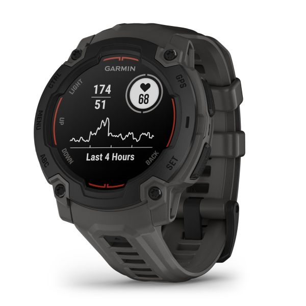 Garmin Instinct E Watch Charcoal Gray Strap 45mm