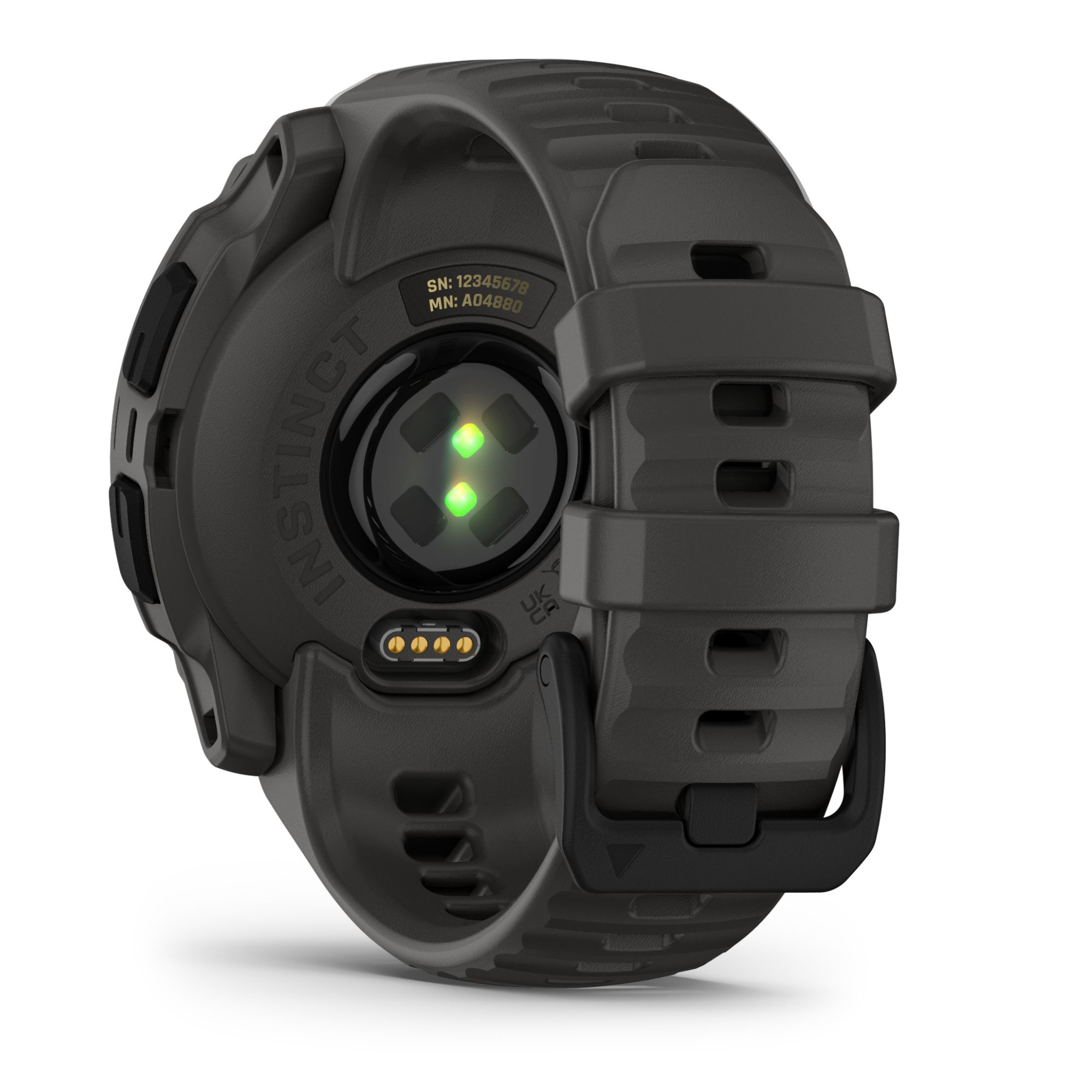 Garmin Instinct E Watch Charcoal Gray Strap 40mm