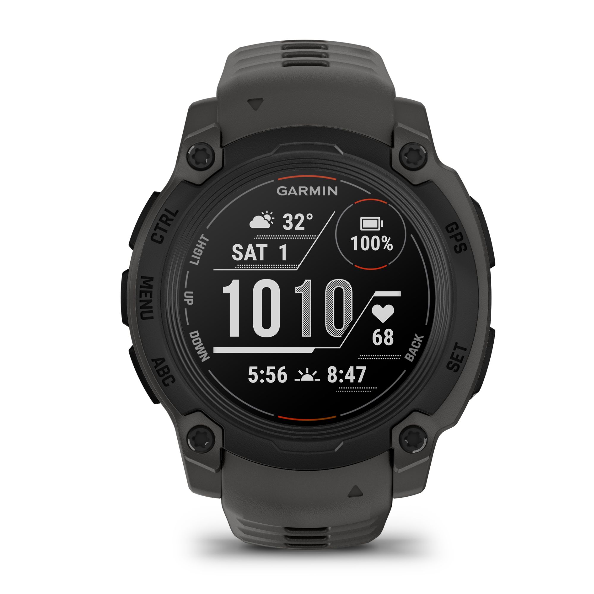 Montre Garmin Instinct E bracelet gris charbon 40 mm