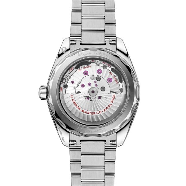 Omega Seamaster Aqua Terra 150m Co-Axial Master Chronometer turquoise dial steel bracelet 41 mm