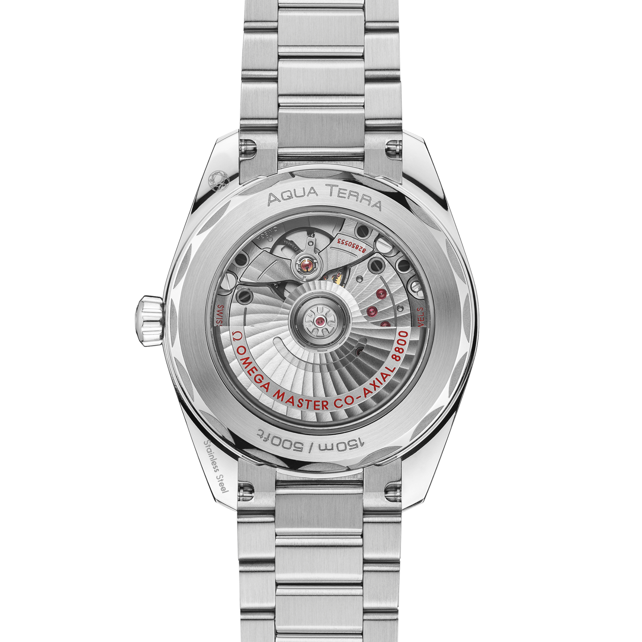 Omega Seamaster Aqua Terra Shades 150m Co-Axial Master Chronometer lavender dial steel bracelet 38 mm