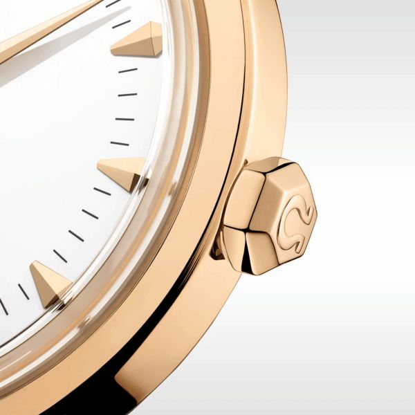 Omega Heritage Seamaster 37 mm Moonshine Gold "Milano Cortina 2026" automatic white enamel dial leather strap 37 mm