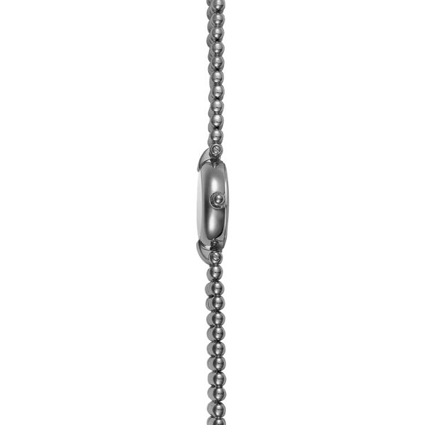 Montre Herbelin Perles quartz index diamants cadran nacre blanche bracelet acier 22 mm 17433B89