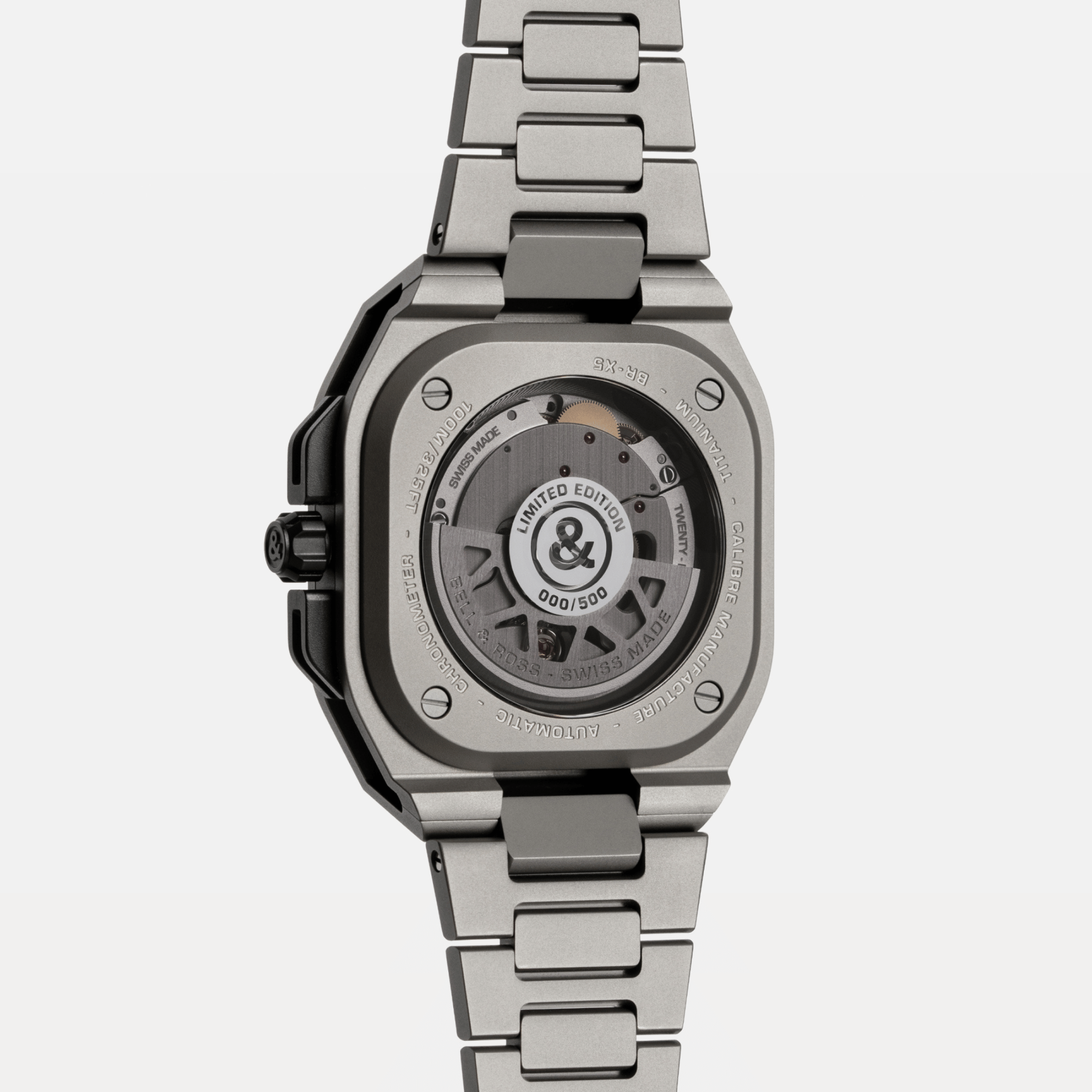 Montre Bell & Ross BR-X5 Racing automatique cadran noir bracelet titane 41 mm