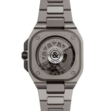 Bell & Ross BR-X5 Racing automatic black dial titanium bracelet 41 mm