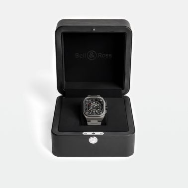 Montre Bell & Ross BR-X5 Racing automatique cadran noir bracelet titane 41 mm