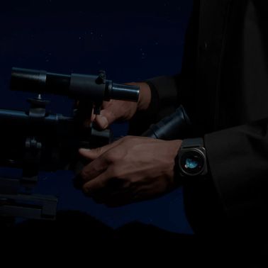 Bell & Ross BR-03 Astro automatic ceramic aventurine dial rubber strap 41 mm