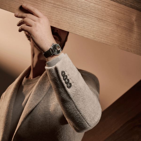 Frederique Constant Classic Tourbillon Manufacture automatic green dial leather strap 39 mm