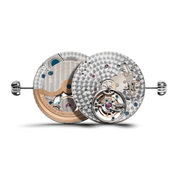 Frederique Constant Classic Tourbillon Manufacture automatic green dial leather strap 39 mm