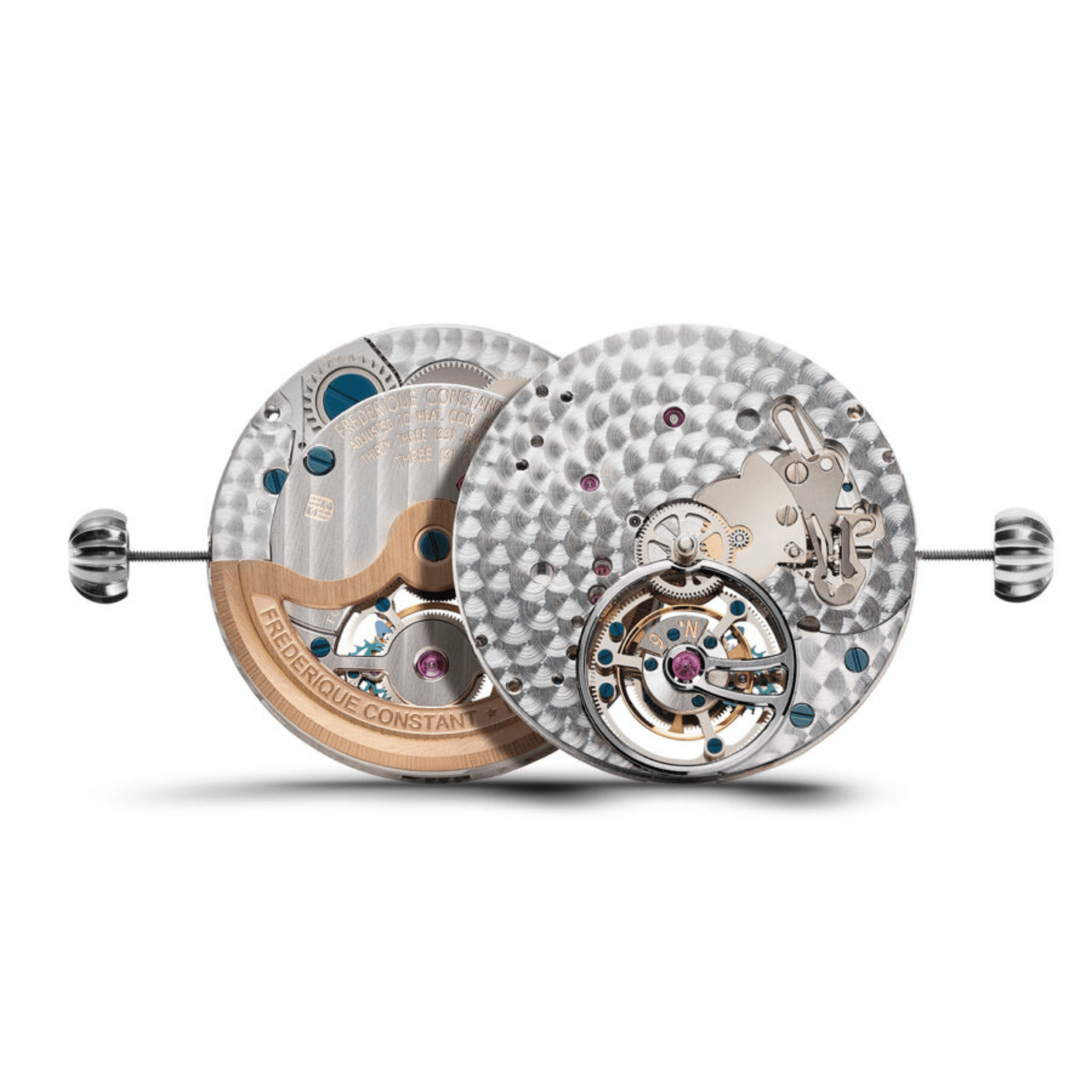 Montre Frederique Constant Classic Tourbillon Manufacture automatique cadran vert bracelet cuir 39 mm