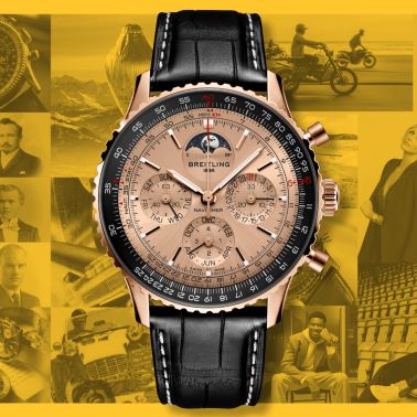 Breitling Navitimer B19 Chronograph 43 Perpetual Calendar 140th Anniversary automatic rose gold 43 mm