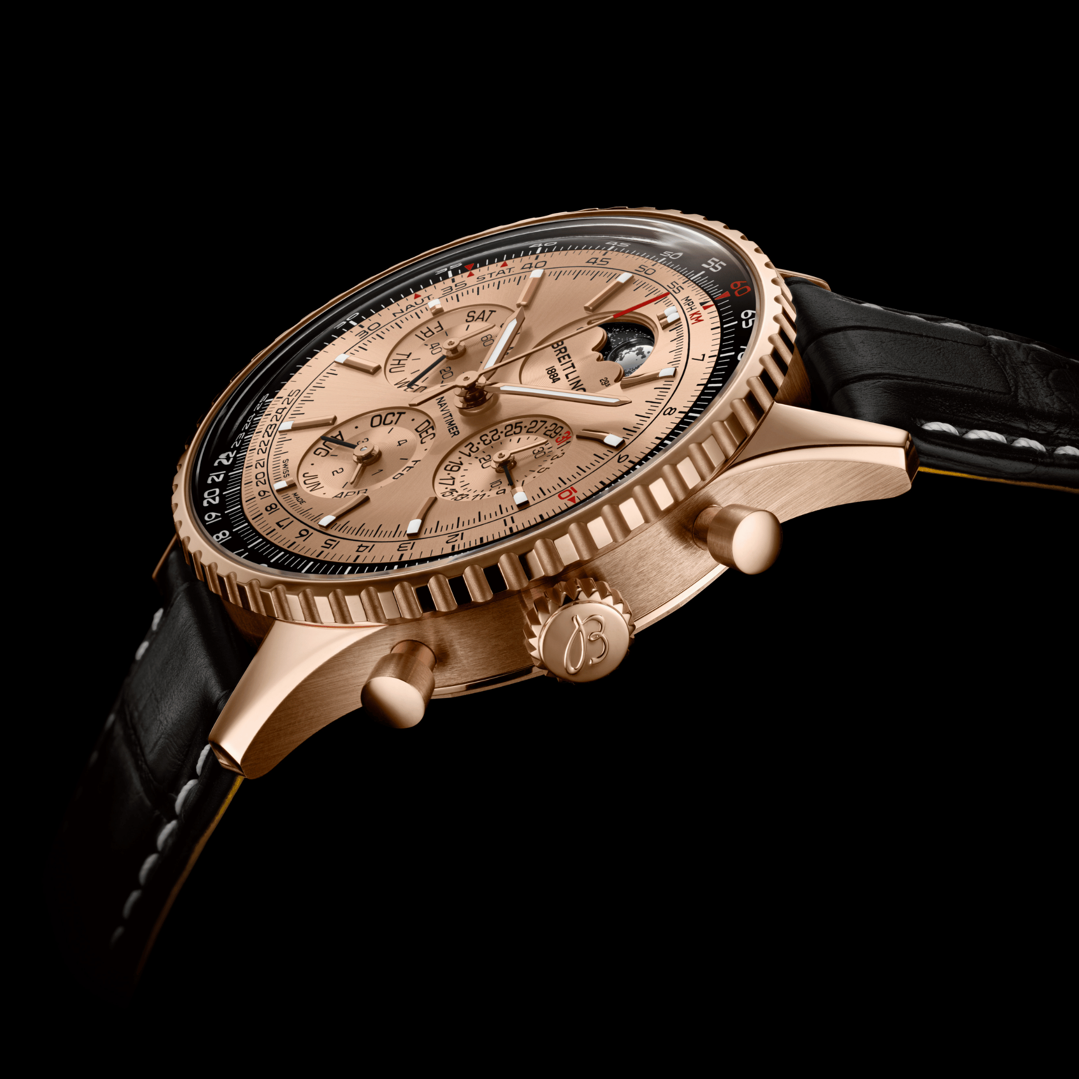 Breitling Navitimer B19 Chronograph 43 Perpetual Calendar 140th Anniversary automatic rose gold 43 mm
