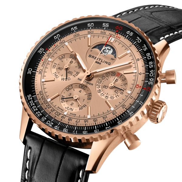 Breitling Navitimer B19 Chronograph 43 Perpetual Calendar 140th Anniversary automatic rose gold 43 mm