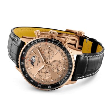 Breitling Navitimer B19 Chronograph 43 Perpetual Calendar 140th Anniversary automatic rose gold 43 mm