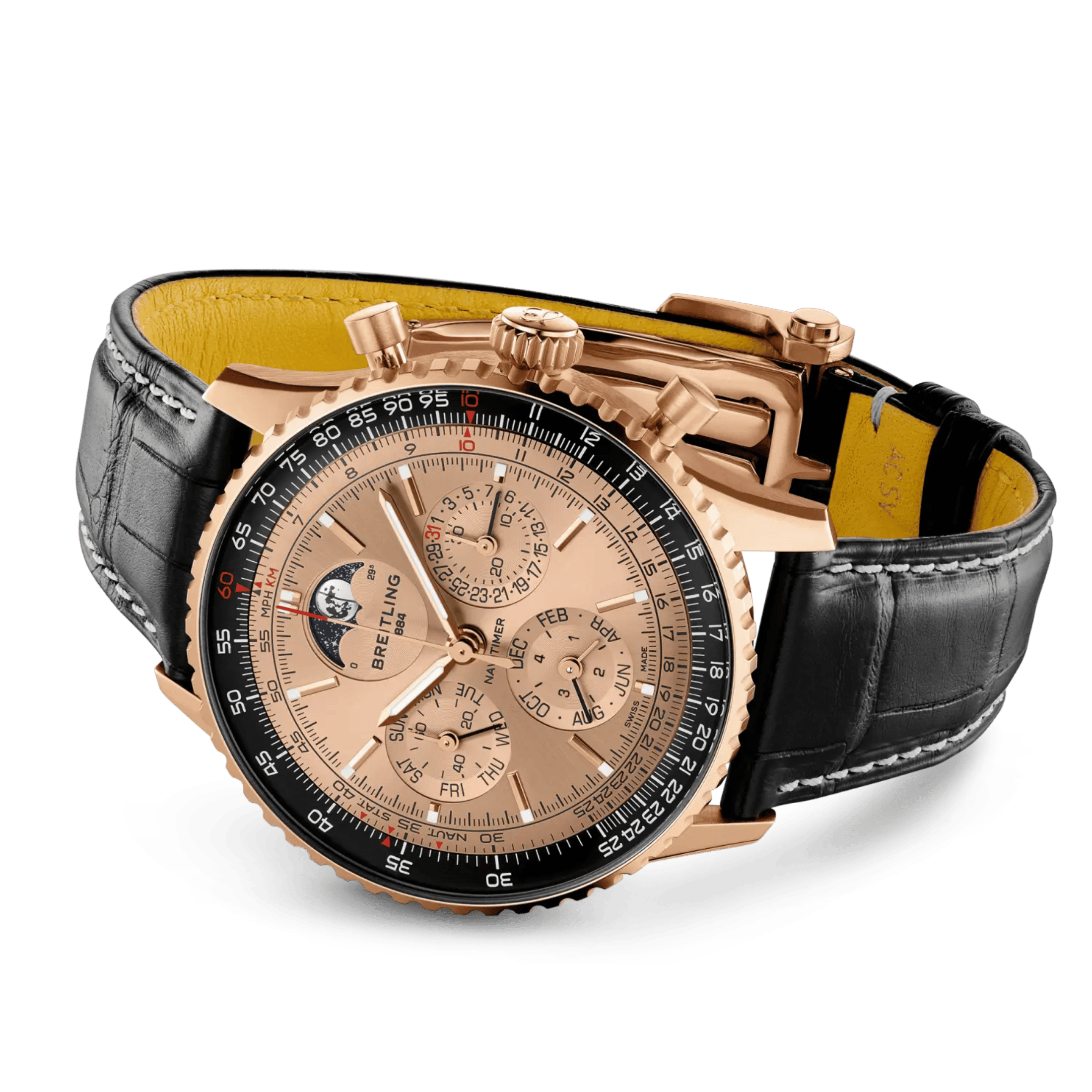 Breitling Navitimer B19 Chronograph 43 Perpetual Calendar 140th Anniversary automatic rose gold 43 mm