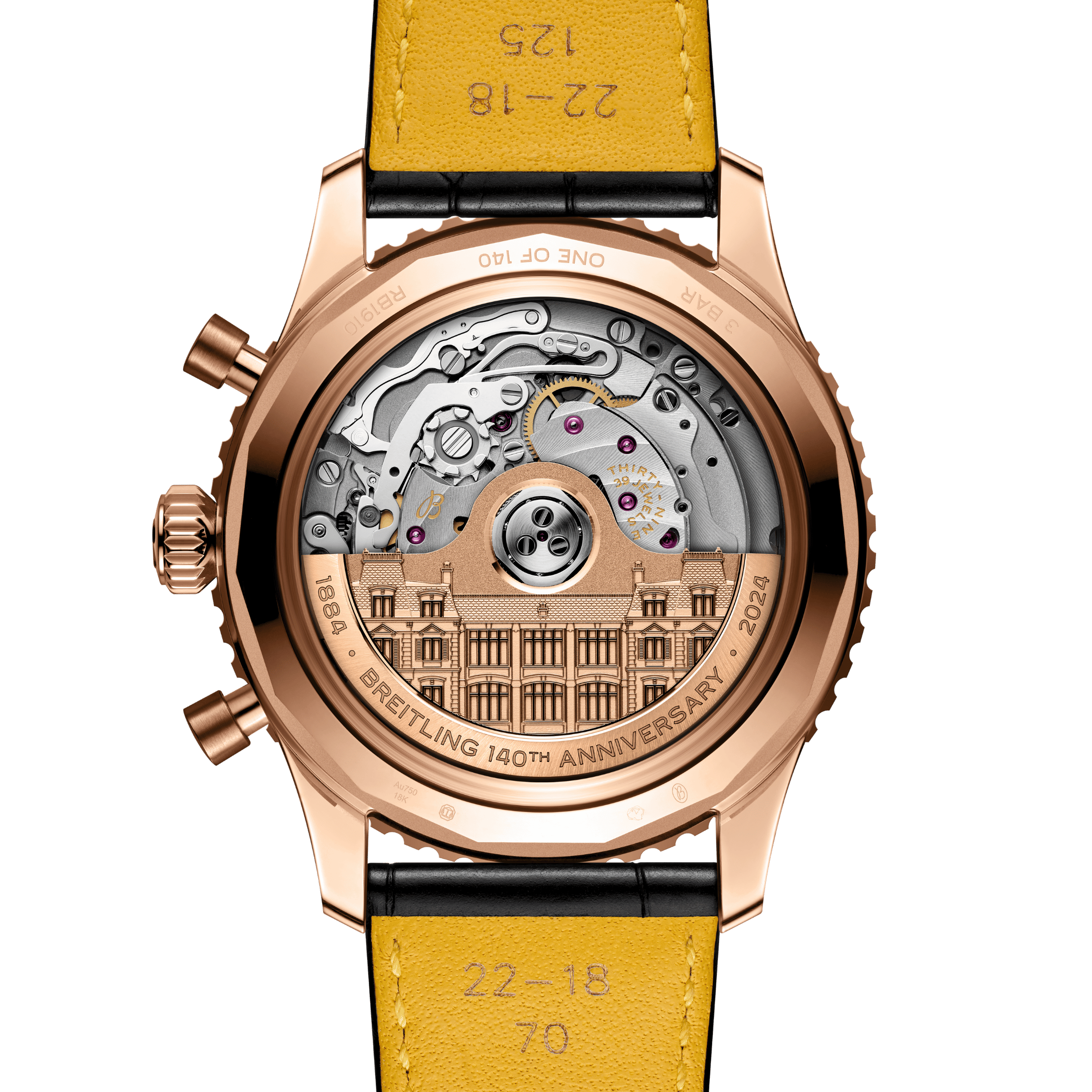 Breitling Navitimer B19 Chronograph 43 Perpetual Calendar 140th Anniversary automatic rose gold 43 mm