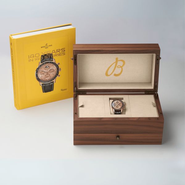 Breitling Navitimer B19 Chronograph 43 Perpetual Calendar 140th Anniversary automatic rose gold 43 mm