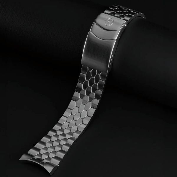 Montre Yema Superman Gilt CMM.10 automatique cadran gris bracelet acier 41 mm