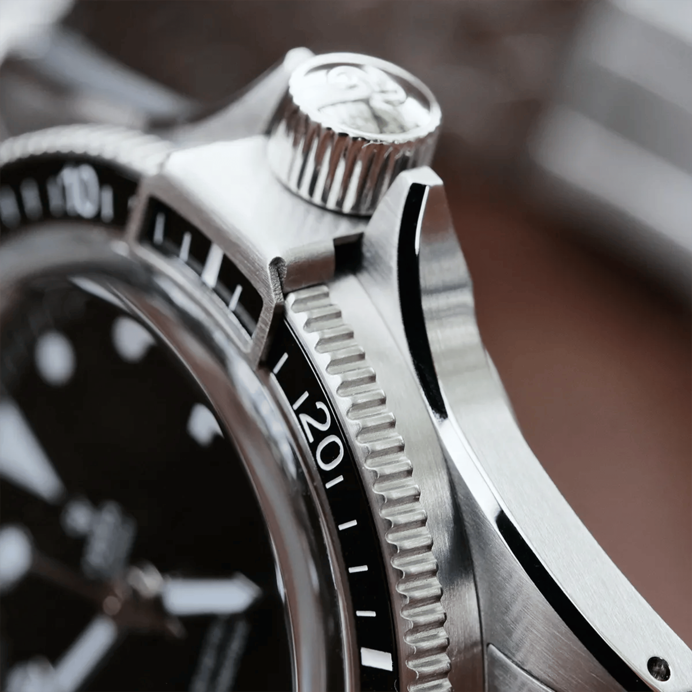 Yema Superman Steel CMM.10 automatic black dial steel bracelet 39 mm