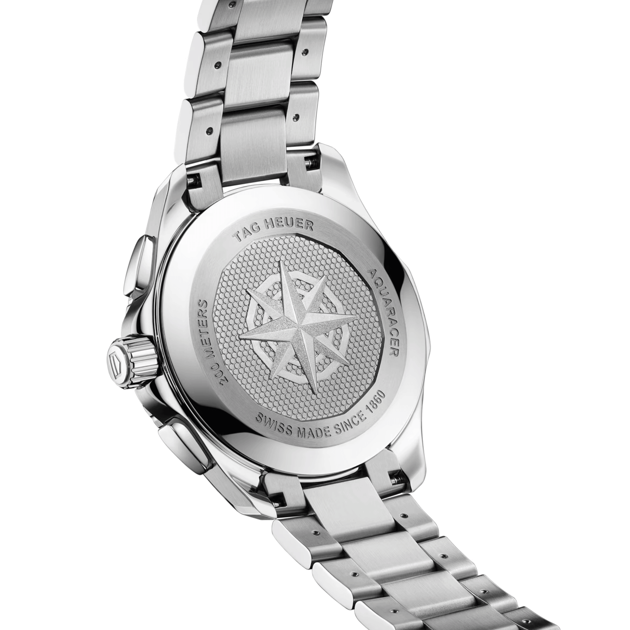 TAG Heuer Aquaracer Professional 200 Chronograph quartz watch blue dial steel bracelet 40 mm CBP1113.BA0627