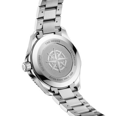 Montre TAG Heuer Aquaracer Professional 200 automatique cadran rouge bracelet acier 40 mm WBP2114.BA0627