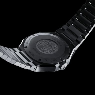 Montre Yema Wristmaster Traveller automatique cadran vert bracelet acier 39 mm